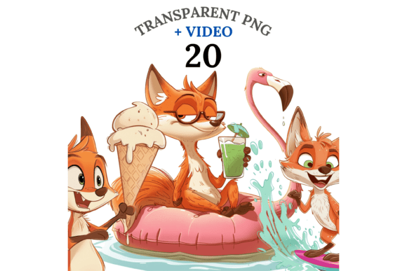 Download 20 Summer Fox Clipart - Art Collection