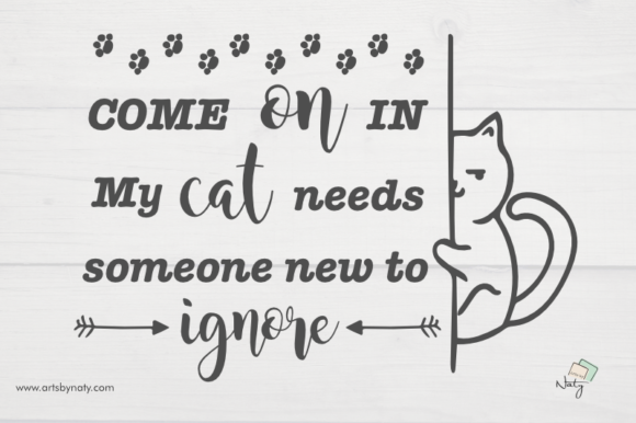 Download Funny Cat Quote Illustration&nbsp; - Quote illustration Collection