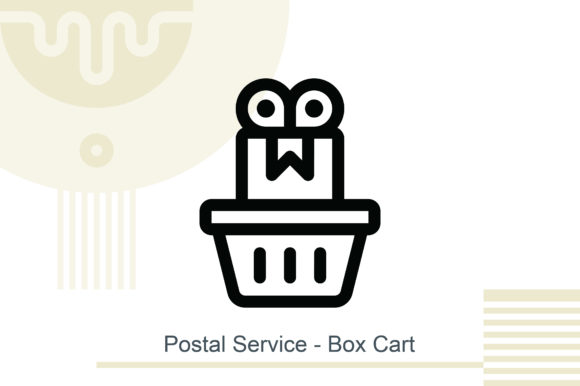 Download Postal Service - Box Cart - Art Collection