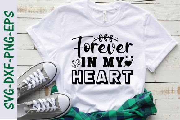 Download Forever in My Heart Svg, Memorial Svg - Art Collection