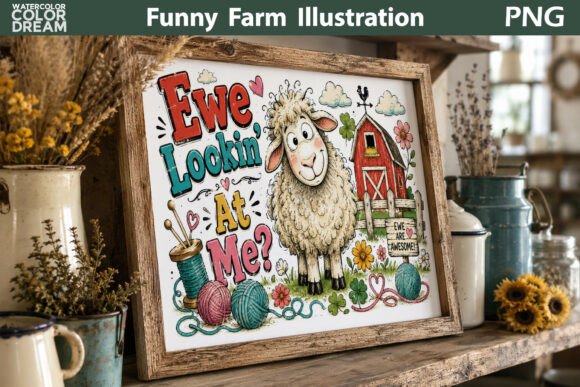 Download Funny Sheep Farm Quote Illustration - Quote illustration Collection