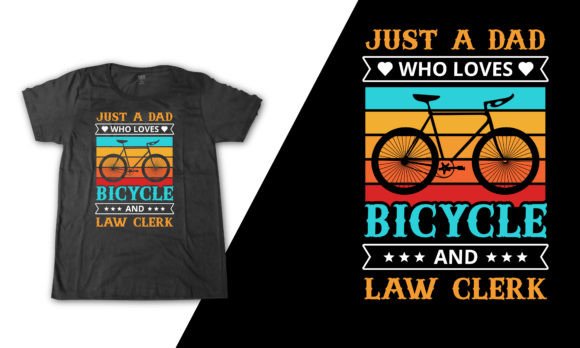 Download Law Clerk Bicycle Dad Quote Illustration - Premium Resources