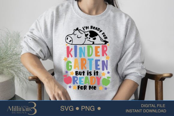 Download I Am Ready for Kindergarten School SVG - Art Collection