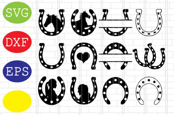 Download Horseshoe Svg, Horseshoe Silhouette - Silhouette Collection