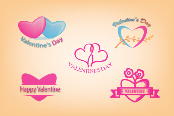 Download Valentine's Day Logo Quote Illustration - Premium Bundle