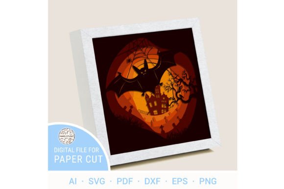 Download SCARY FOREST, Multilayer Art, Shadow Box - Art Collection